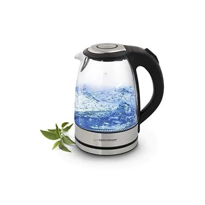 Bouilloire électrique - ESPERANZA - EKK012 - 2200 W - 1.7L - Noir