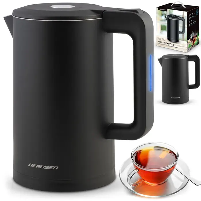 Bouilloire électrique - JANSHOP - BD-710 - 17 L - Inox SUS 304 - Base 360°