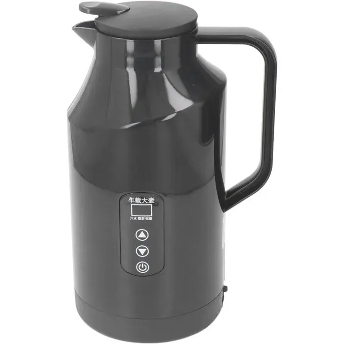 Bouilloire électrique - JIANGZHA - 1500ml - 200W - 12V/24V - Acier inoxydable