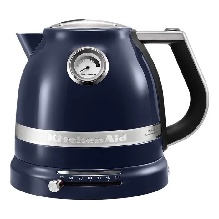Bouilloire électrique - KITCHENAID - 5KEK1522EIB - Bleu encre - 15 L - Aluminium/acier inoxydable