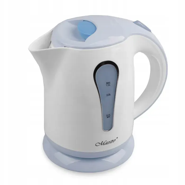 Bouilloire électrique Maestro 1000W 1l bleu MR028