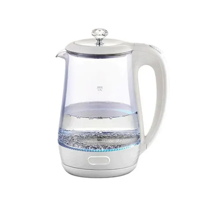 Bouilloire électrique - MAESTRO - MR-052-BLANC - 17 L - Verre - Socle 360°