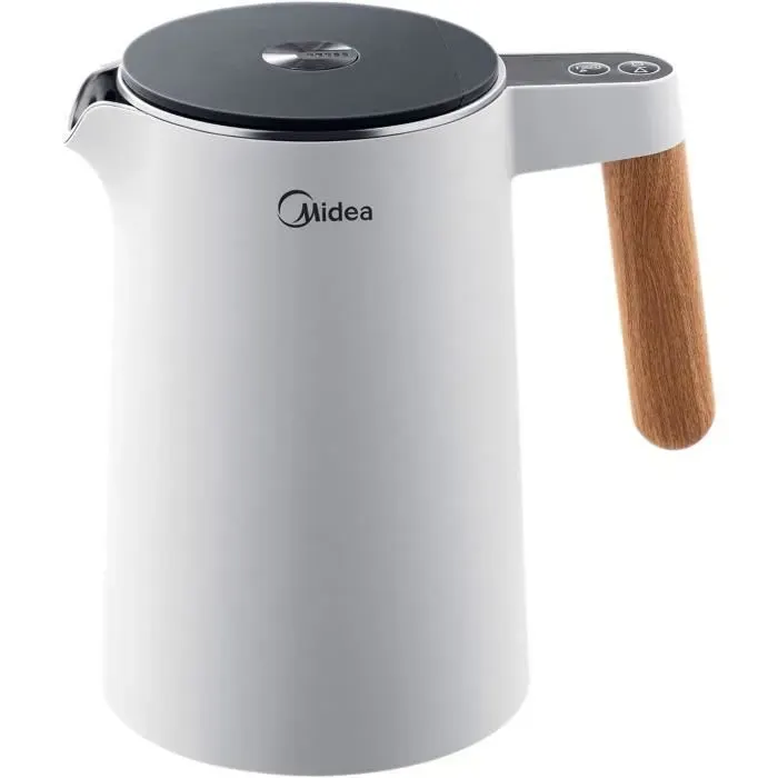 Bouilloire Électrique - Midea - 15L - Acier Inoxydable - 2200W - Réglage de Température