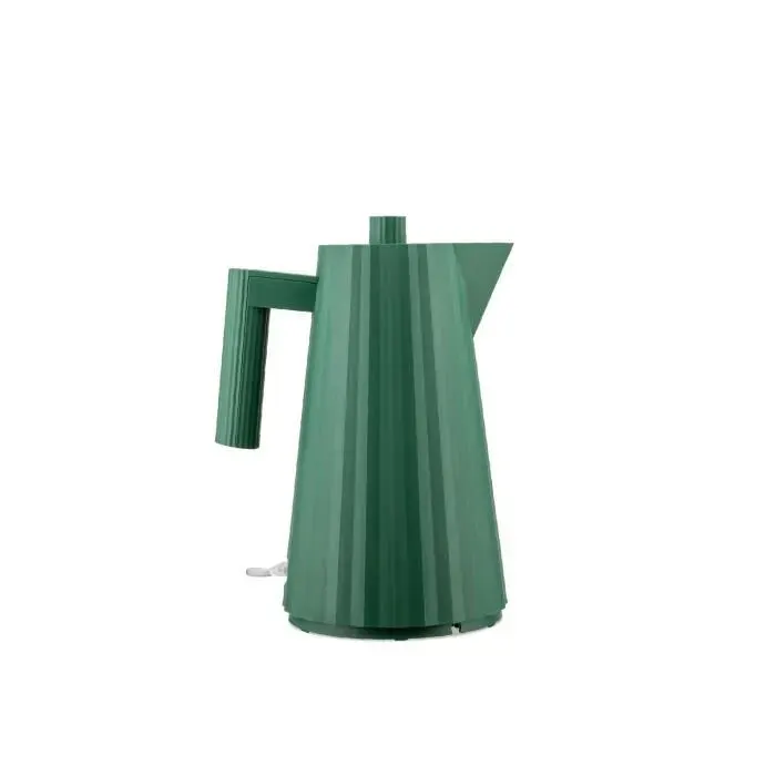Bouilloire électrique PLISSÉ 1.7L vert ALESSI - Fonction maintien au chaud - Système anti-calcaire