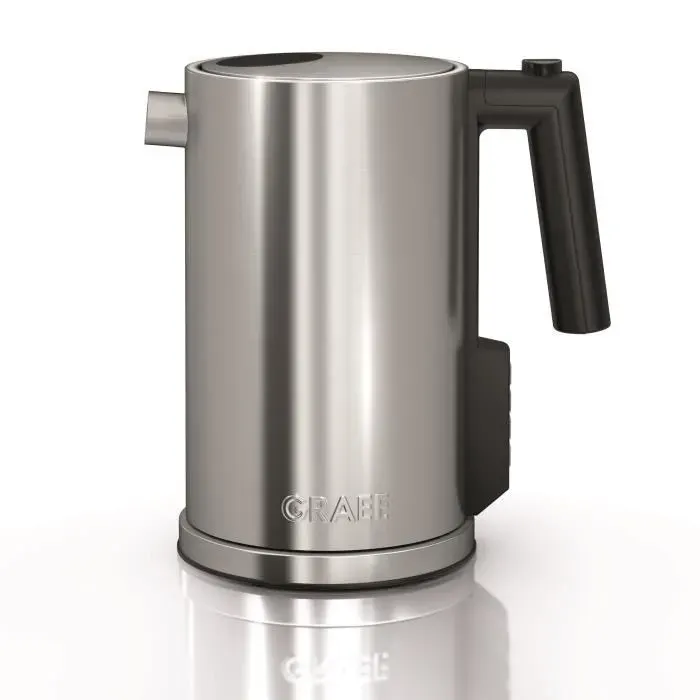 Bouilloire électrique programmable GRAEF WK900 - Inox - 1.2L - 3 niveaux de température - 2015W