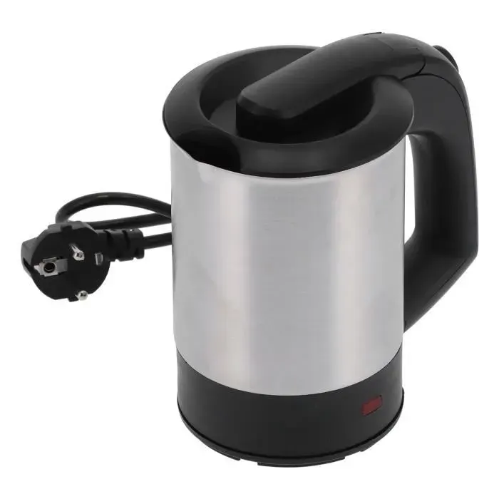 Bouilloire électrique - QIILU - 0.5L - Arrêt automatique - Acier inoxydable brossé