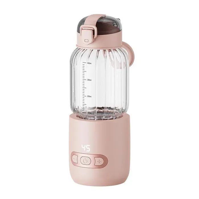 Bouilloire électrique sans fil - MLBQ - 400 ml - Chauffage rapide en 3 min - Température réglable 37-55°C