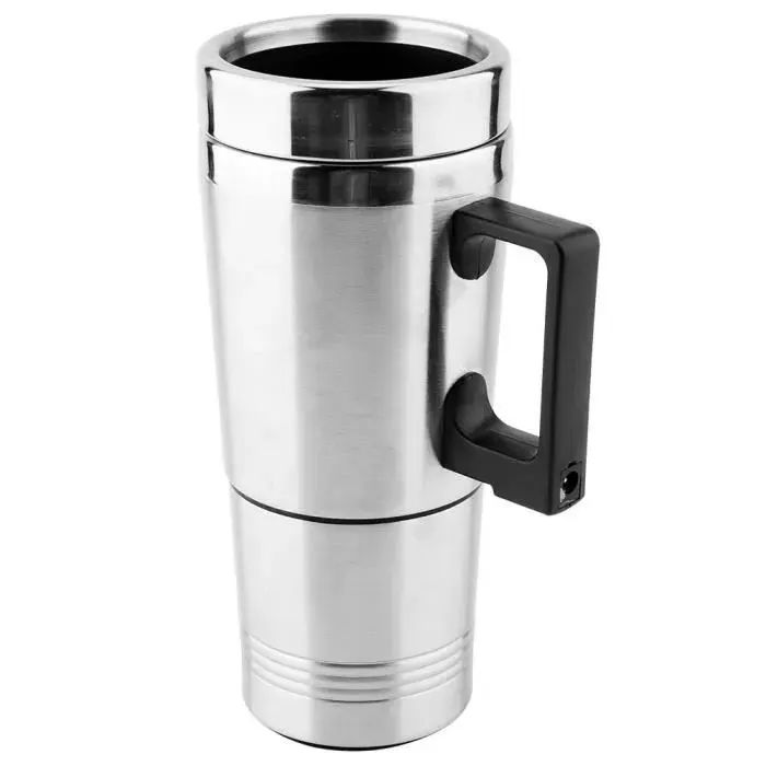 Bouilloire électrique - YYV - 12V - Acier inoxydable - 350ML + 150ML - 60 Watt