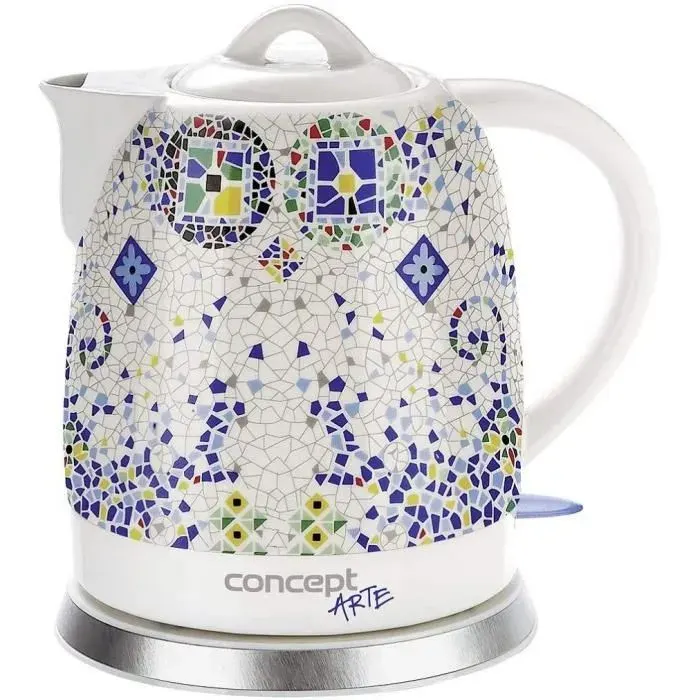 Bouilloire en céramique - Concept - Orient Rk0020 - 15 litre - Design rétro art moderne - 1350 W