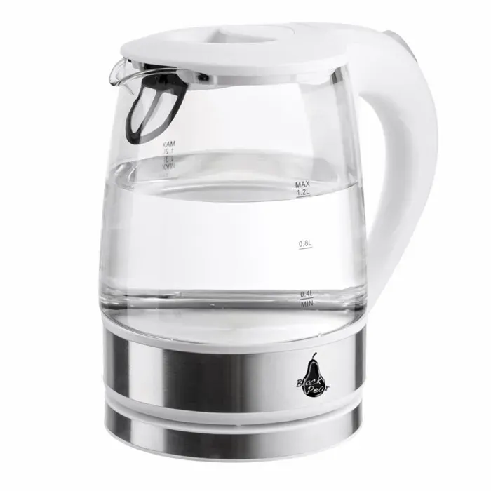 Bouilloire en verre sans fil 1.2L 360° Blackpear BSF3000