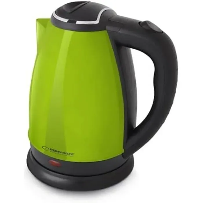 Bouilloire - Esperanza - EKK113G - Vert - Plastique - 1800 W - 18 L