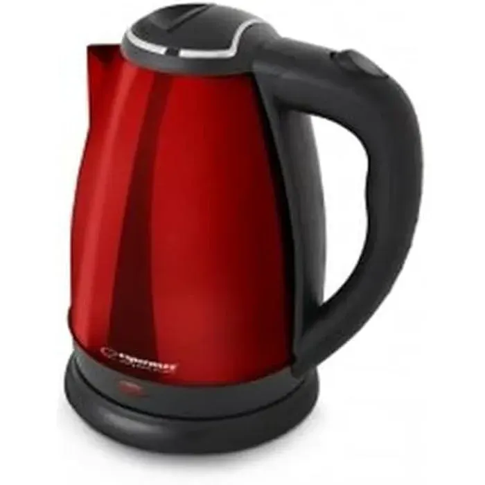 Bouilloire - ESPERANZA - EKK113R - Noir Rouge - Acier inoxydable Plastique - 1800 W - 18 L