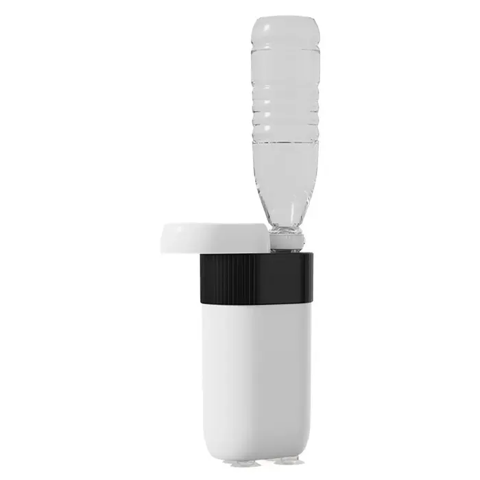 Bouilloire Instantanée Portable Mini Chauffe-Eau 2000W Voyage Maison Température Réglable 25-99°C ABS Sécuritéblanc