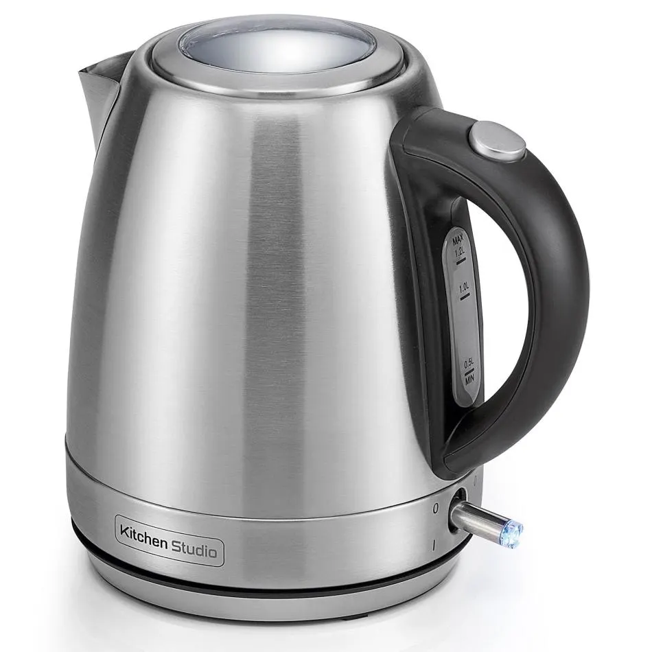 Bouilloire KITCHEN CHEF KS 12108 — coloris Inox