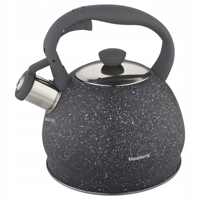Bouilloire - KLAUSBERG - KB-7321 - Acier inoxydable - Revêtement marbre - 2 Litres