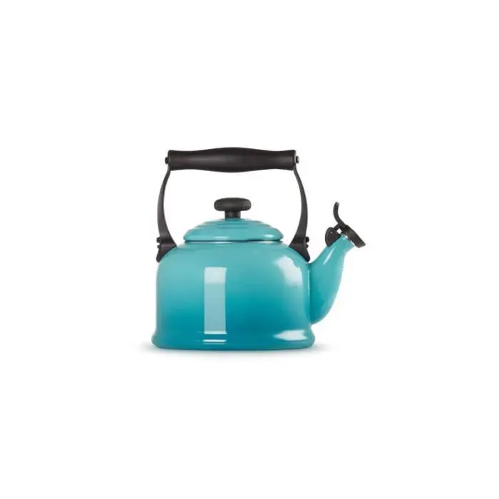 Bouilloire - LE CREUSET - Tradition - Bleu Caraibes - Acier inoxydable - 17 Litres