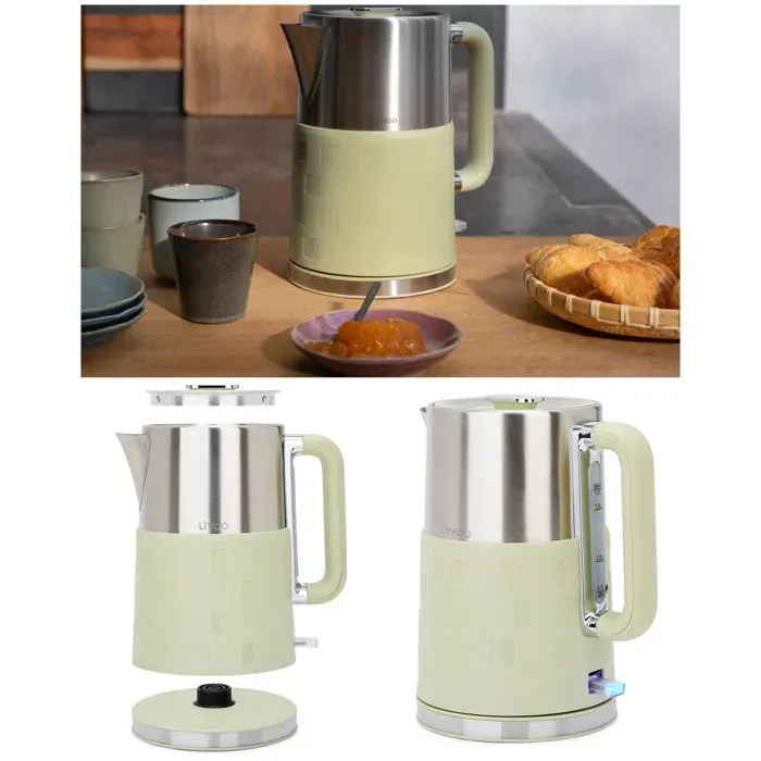 Bouilloire - LIVOO - WDOD204B - 17 L - 2200 W - Inox vert