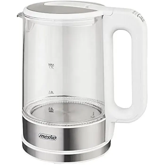 Bouilloire MESKO MS 1301w - Réglage température - Rétroéclairage LED - 17L - 2200W