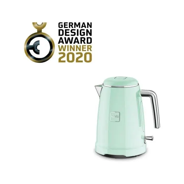 Bouilloire - Novis - K1 - Design rétro - Acier inoxydable - 16 L - 2400 W