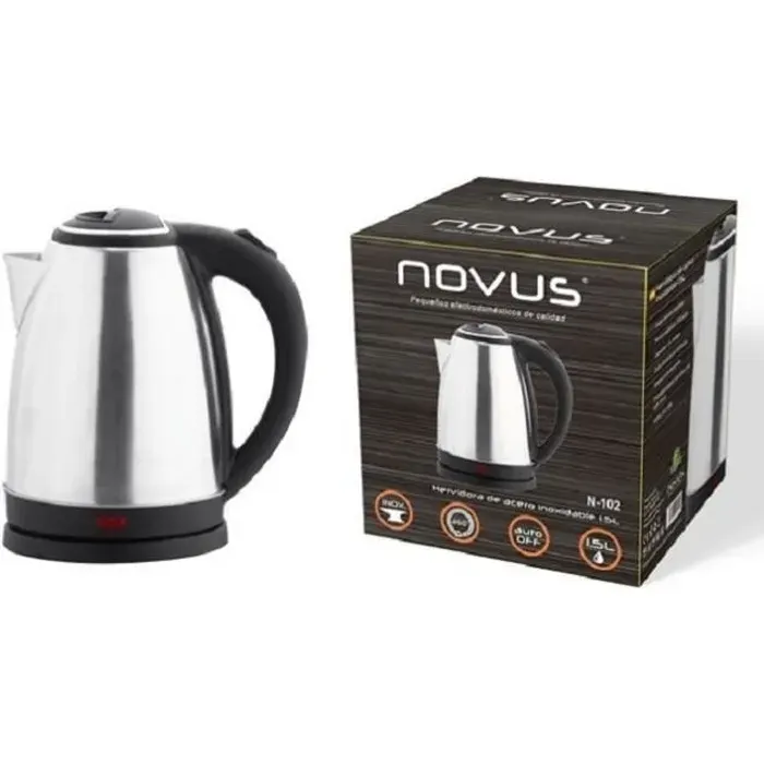 Bouilloire - NOVUS - N-102 - 1.5 litres - 1500W - Sans fil 360