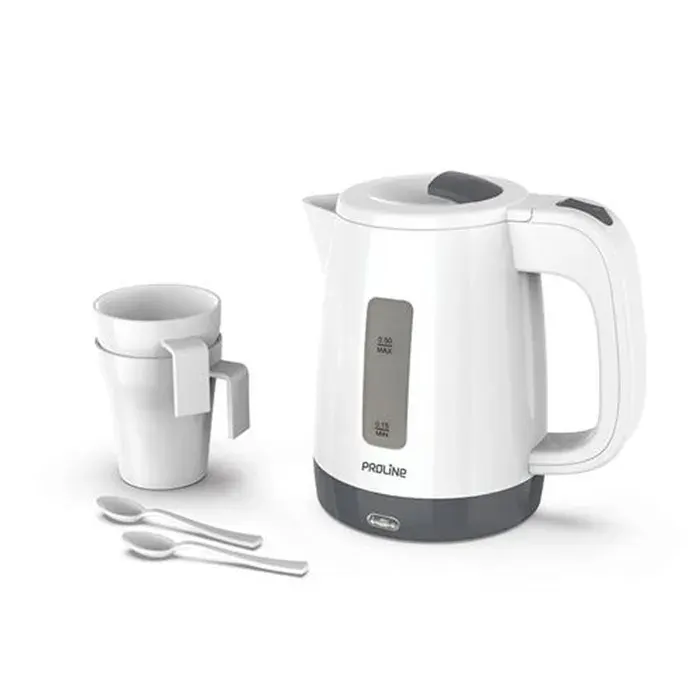 Bouilloire Proline KTL07 1000 W Blanc et Gris — vue 3
