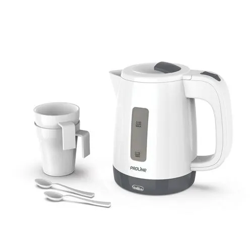 Bouilloire Proline KTL07 1000 W Blanc et Gris
