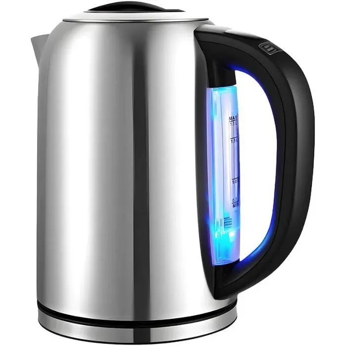 Bouilloire régble température (45°C 90°C) 17L en inoxThéière électrique 100% sans BPALEDfonction maintien au chaud