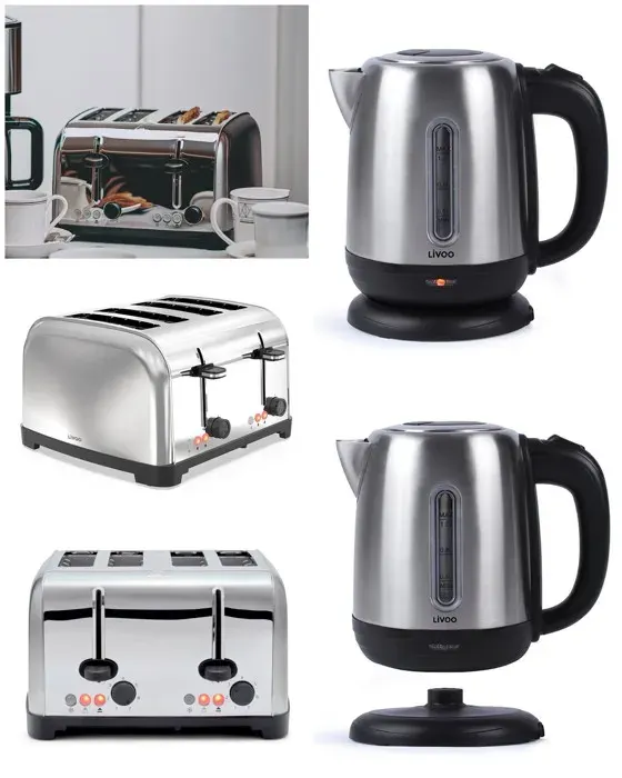 Bouilloire - RETRO - INOX - 12L - 1630W - Protection contre lébullition