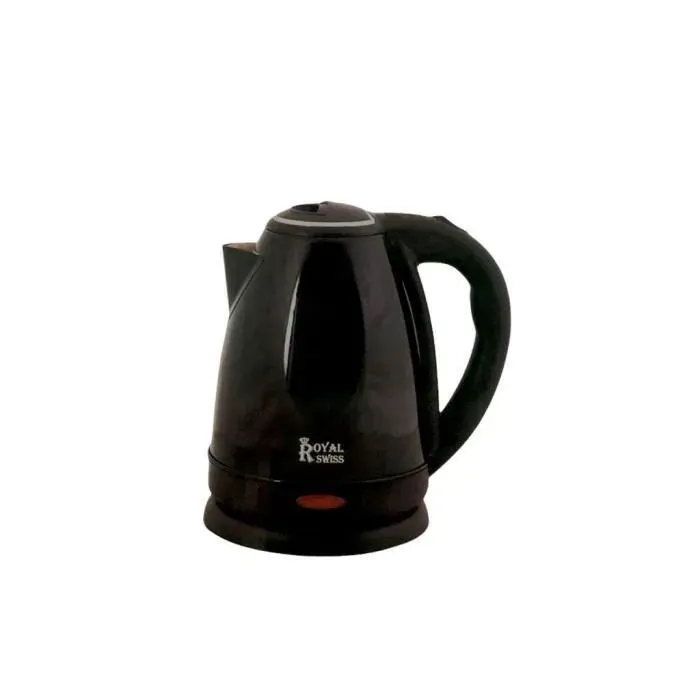 Bouilloire - ROYAL SWISS - Électrique - Noir - Socle 360° - Coulée sans fil