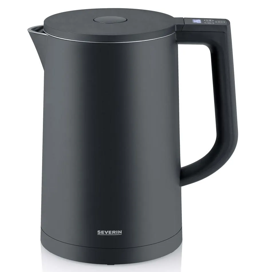 Bouilloire SEVERIN WK3483 — coloris Inox Noir