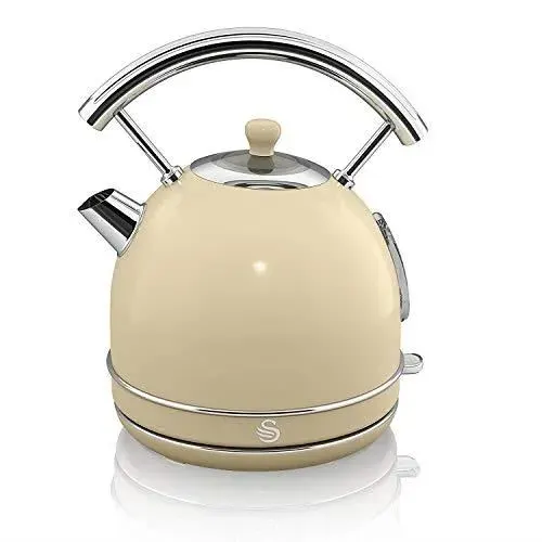 Bouilloire - SWAN - SK14630CN - 18 L - Acier inoxydable - Couleur Crème