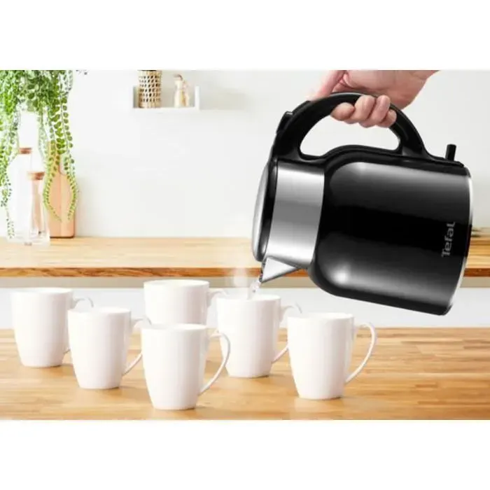 Bouilloire - TEFAL - KO1908E0 - 19L - 1650W - Acier inoxydable - Noir
