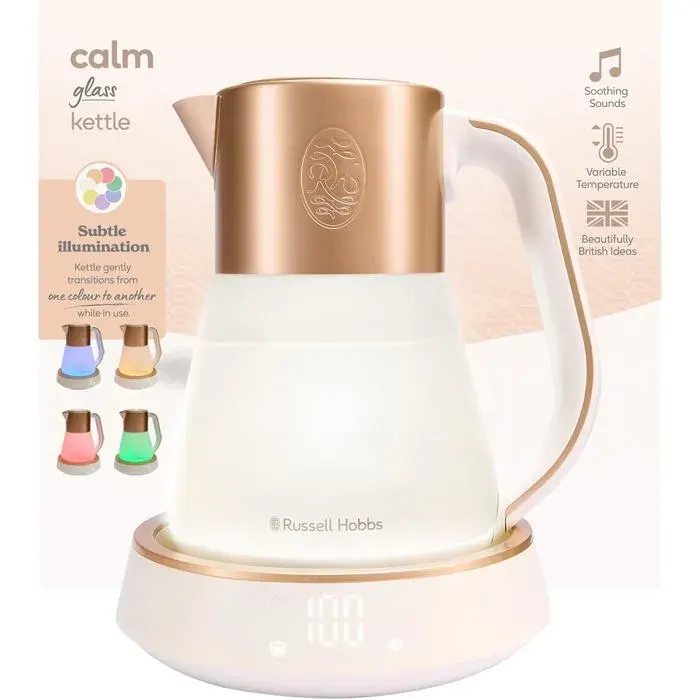 Bouilloires électriques - Fleuve - Bouilloire en verre Calm 17L 2400W 40-100°C réglable LED écran tactile maintien chaud