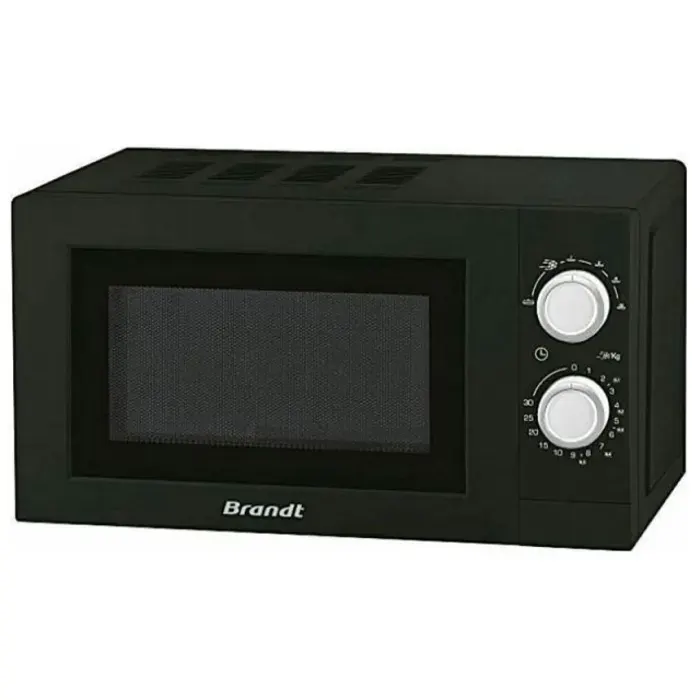 BRANDT Four micro-ondes 20 L 700 W Monofonction Noir - Pose libre — coloris Noire
