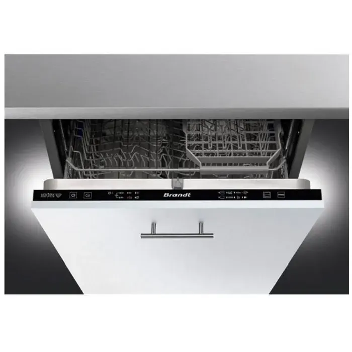 Brandt Lave-vaisselle tout intégrable 14 couverts 44db - BDJ424VLB