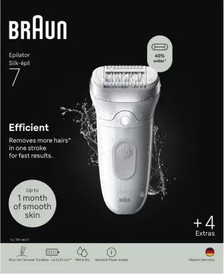Braun - Epilateur Électrique Silk-Épil Se7 7-041 — vue 9