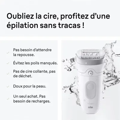 Braun - Epilateur Électrique Silk-Épil Se7 7-041 — vue 6