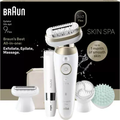 Braun - Epilateur Électrique Silk-Épil Ses 9-481 3d Flex Skin Spa