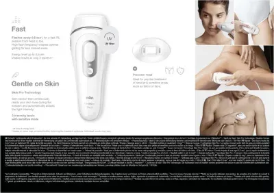 Braun - Epilateur Lumière Pulsée Ipl Pl3122 Silk-Expert Pro 3, 2 Têtes, 1 Rasoir Gillette Venus, Pochette — vue 11