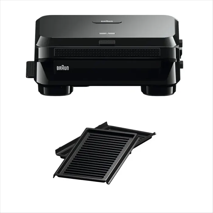 Braun Friggitrice ad Aria MultiFry 5 HF5034 6L 1700W 8 Programmi Nero Opaco