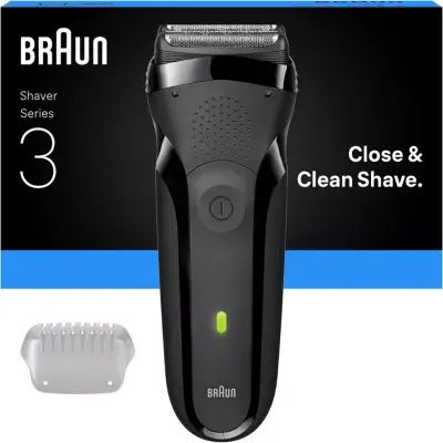Braun - Rasoir Électrique Series 3 300s — coloris Noir
