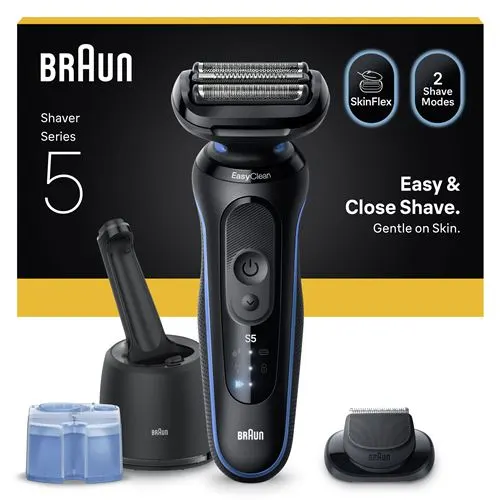 Braun - Rasoir Électrique Series 5 52-B7200cc Clean&Charge — vue 2