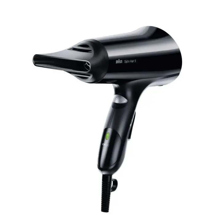 Braun Satin Hair 5 HD 530 Noir 2 m Orifice de suspension 1900 W