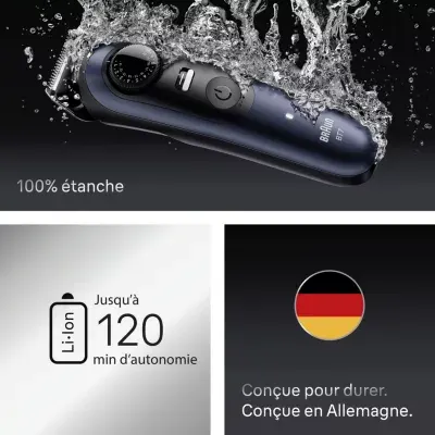 Braun - Tondeuse Barbe Bt7540 — vue 7