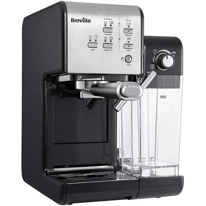 Breville - Prima Latte II machine à café espresso - latte et cappuccino - pompe professionnelle 15 bars et mousseur à lait