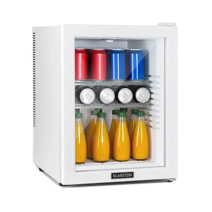 Brooklyn 55cm 42L Frigo à Boisson avec Porte Vitrée Blanc