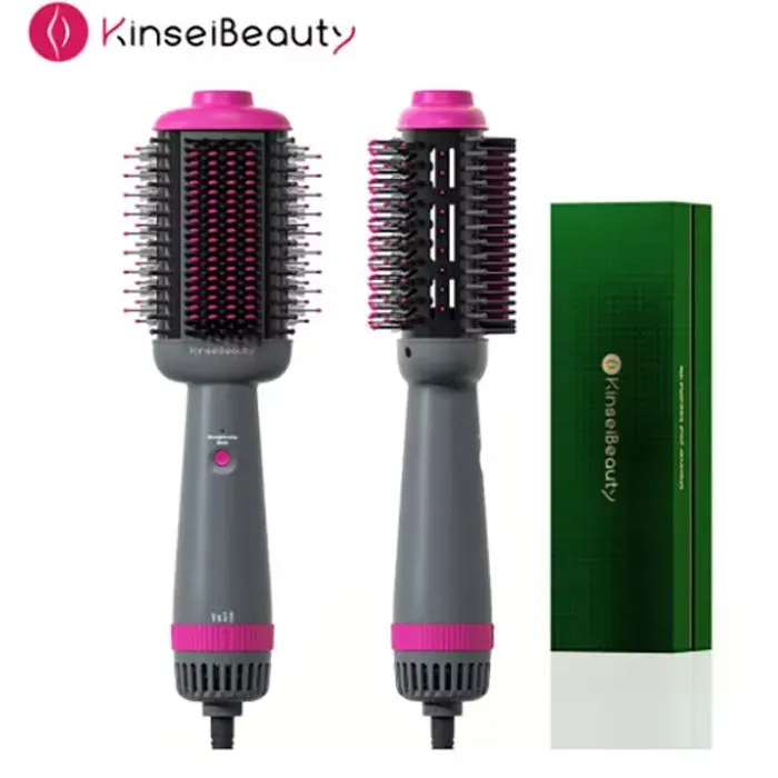 Brosse à air chaud 5 en 1-Brosse Soufflante-3 températures-Brosse sèche-cheveux-Outil de coiffure multifonctionnel
