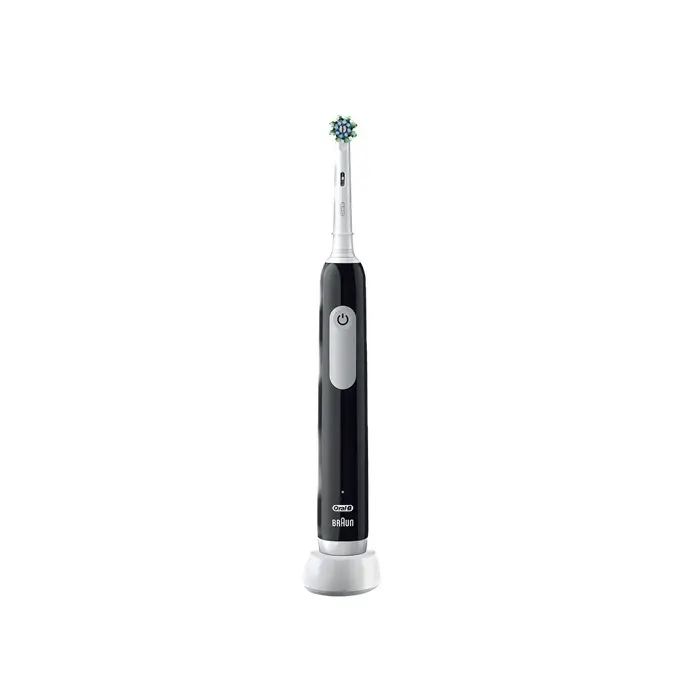 Brosse à dent électrique - ORAL-B - Pro 1 - Noire - Capteur de pression 360 - Autonomie 7 jours