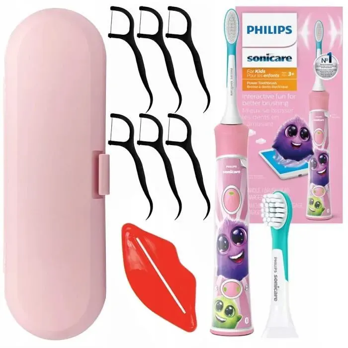 Brosse à dents électrique enfants - Philips - Sonicare HX6352 42 - sonique avec application éducative