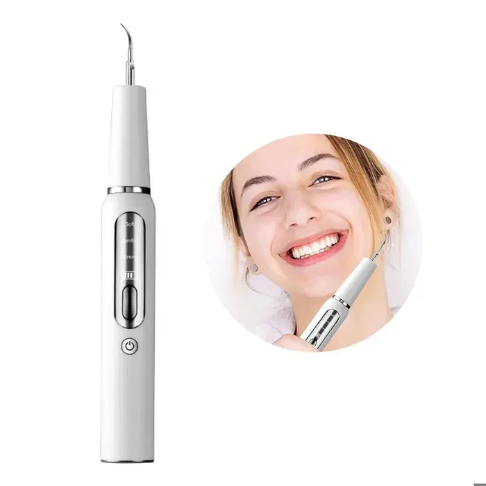 Brosse à dents électrique - FAMICAM - 19 cm batterie au lithium 600 mAh Maison pour Usage Domestique Sourire Éclatant et Sain Blanc